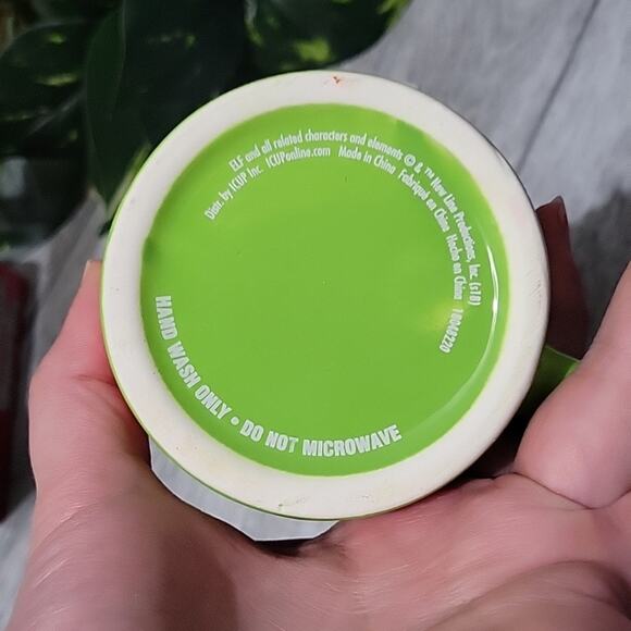 ICUP Elf Movie Cotton Headed Ninny Muggins 12oz Snowglobe Spinner Mug NEW - Picture 7 of 7